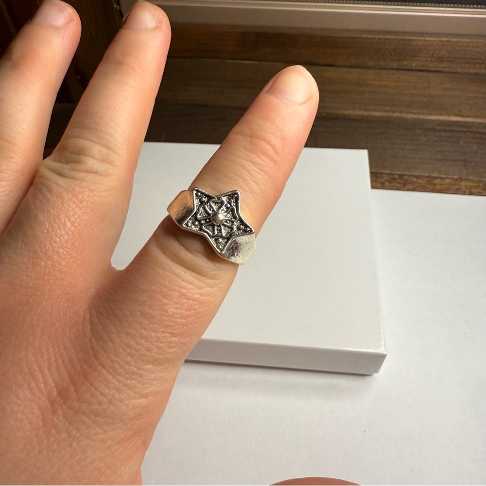 Silver Star Ring